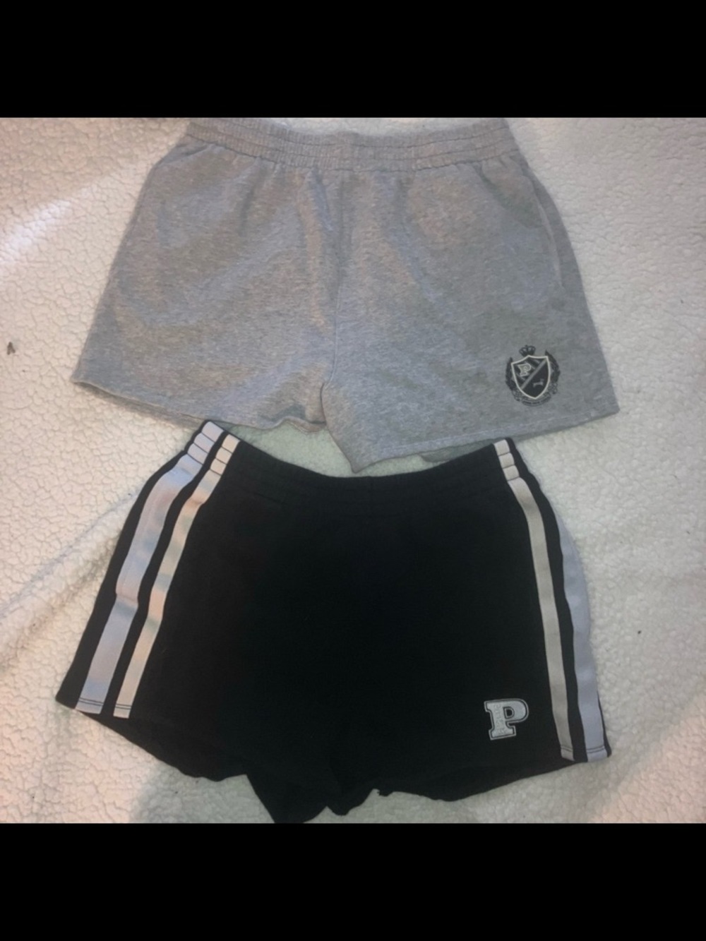 PINK Victoria's Secret Campus Shorts Set